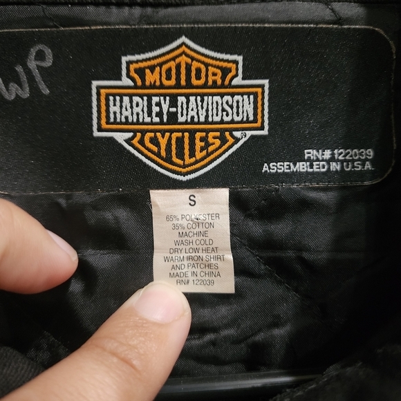 HARLEY Davidson Honolulu Hawaii Riding Motorcycle Jacket - Picture 7 of 7